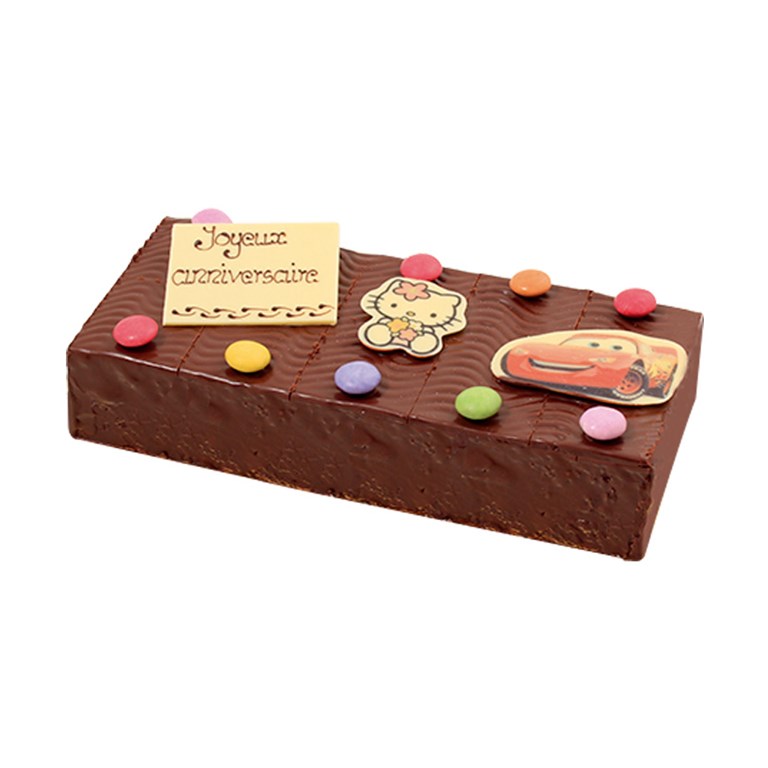 Gâteau pour enfants - Frangipane chocolat aux smarties