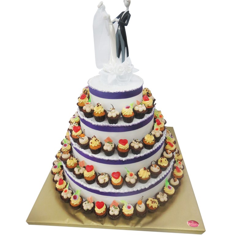 Gâteau de mariage - Tour de cupcakes - Zenhäusern