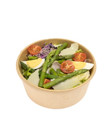 Salat mit Spargeln