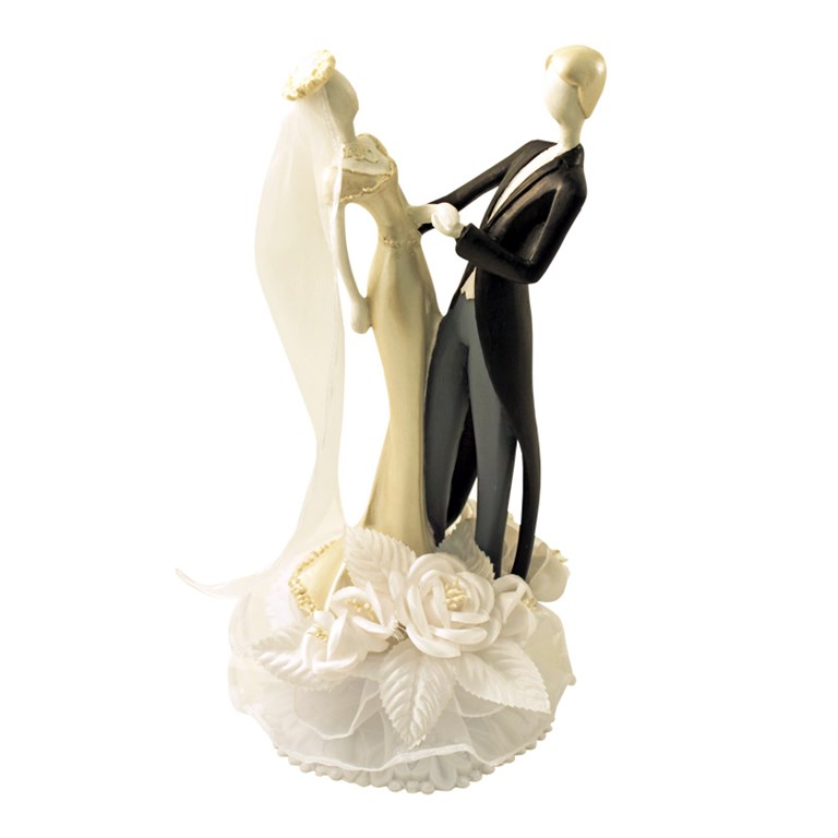Figur für Hochzeit - Brautpaar für Kuchen