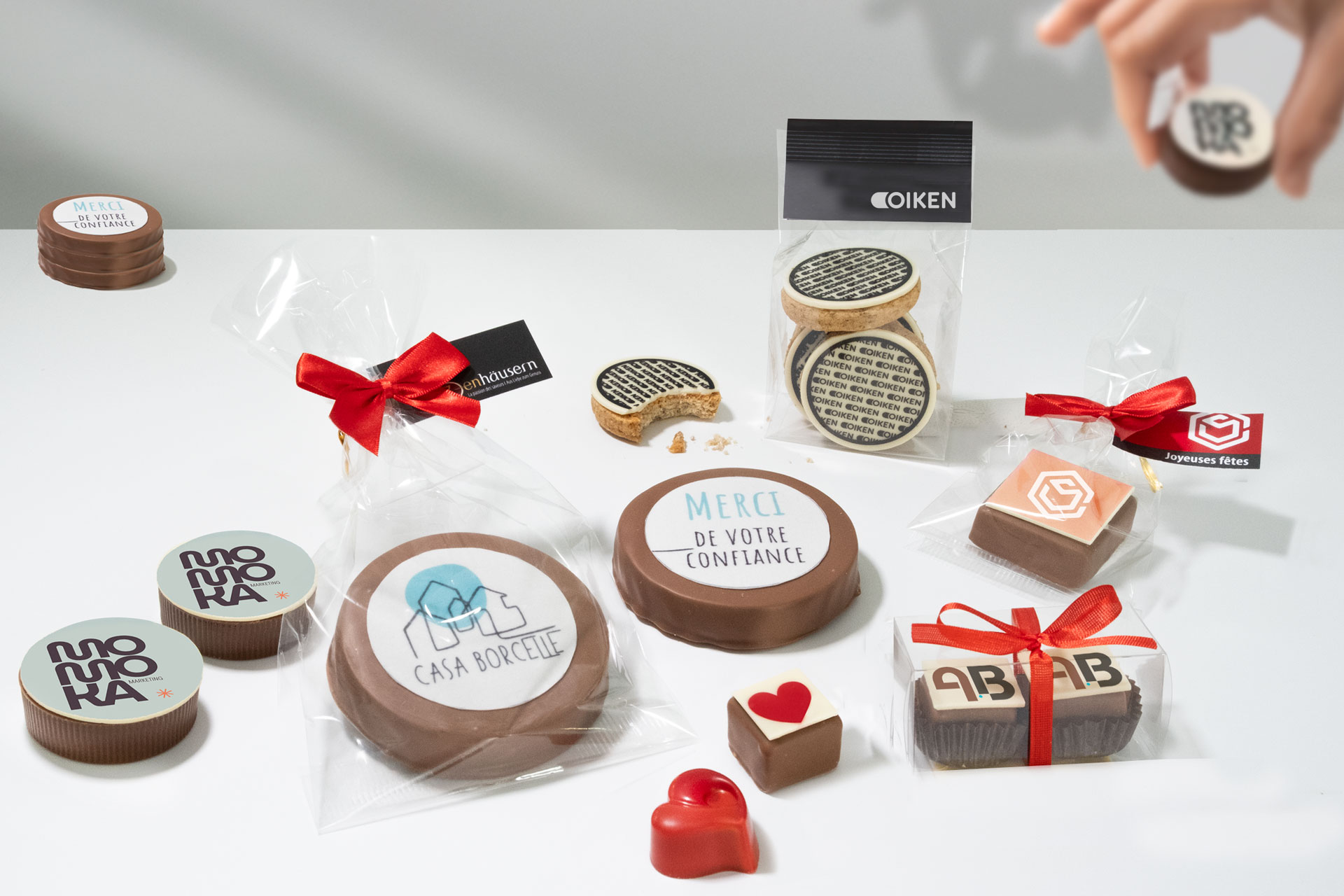 Cadeau dentreprise-petit chocolats